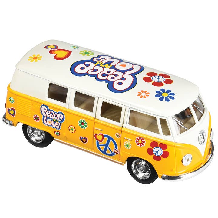 US Toy Company - Wholesale Toy Car/Truck - Kids - 1962 VW Bus With Print Die Cast Car 12-unit Display1