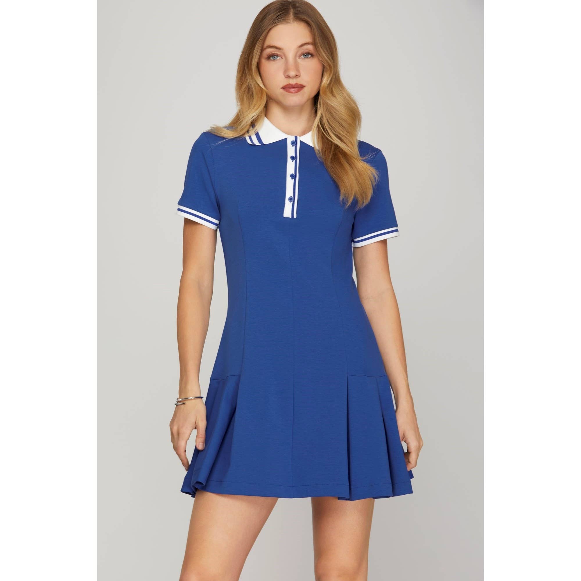 STYLE USA - Venta al por mayor Vestido - Mujer - VESTIDO POLO DE PUNTO7