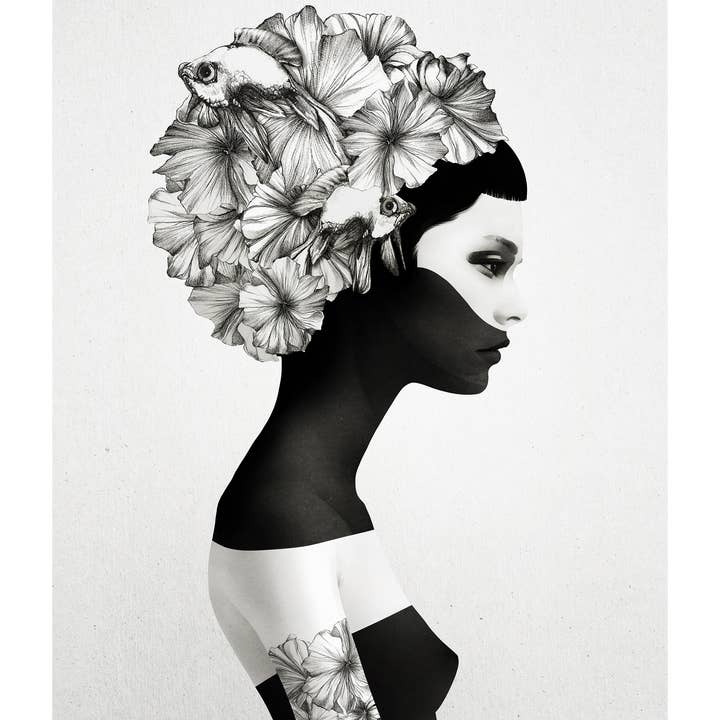 Peach & Clementine - Curated Print Collection - Wholesale Art Print - Jenny Liz Rome & Ruben Ireland's Marianna Print