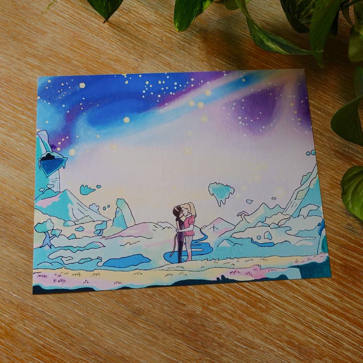 Impresión de Bellas Artes Catradora – Ilustración Inspirada en Catra y Adora – Impresión de Arte de Fans de She-Ra – Arte de Representación LGBTQ+ para venta al por mayor de Two Cats Creatives