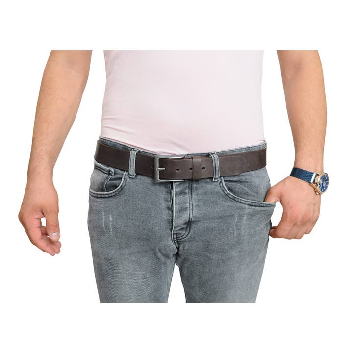 Cintura Uomo 150 Cm BELTINGER Cintura Extra-lunga Da Donna In Pelle Bovina Pieno Cinture In Pelle Uomo - Foto 9