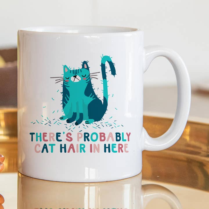 Manta Makes - Vente Tasse à café - Il y a probablement des poils de chat dans ce mug0