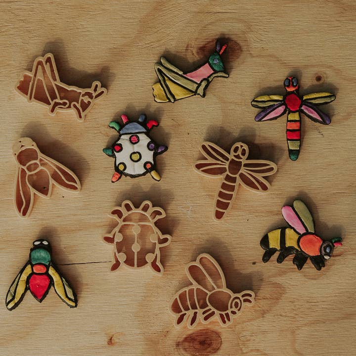 Insect Cutter Set - Eco Playdough Tool and other Purchase Wholesale frizbee. Free Returns & Net 60 Terms on Faire trending on Faire.