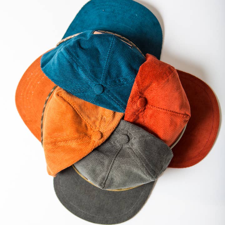Corduroy Snapback Retro Hat for wholesale by Blowfish Designs