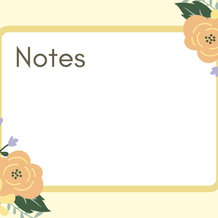 Missh Shop - Wholesale Notepad - Notepad vertical 25 pages with stickers26