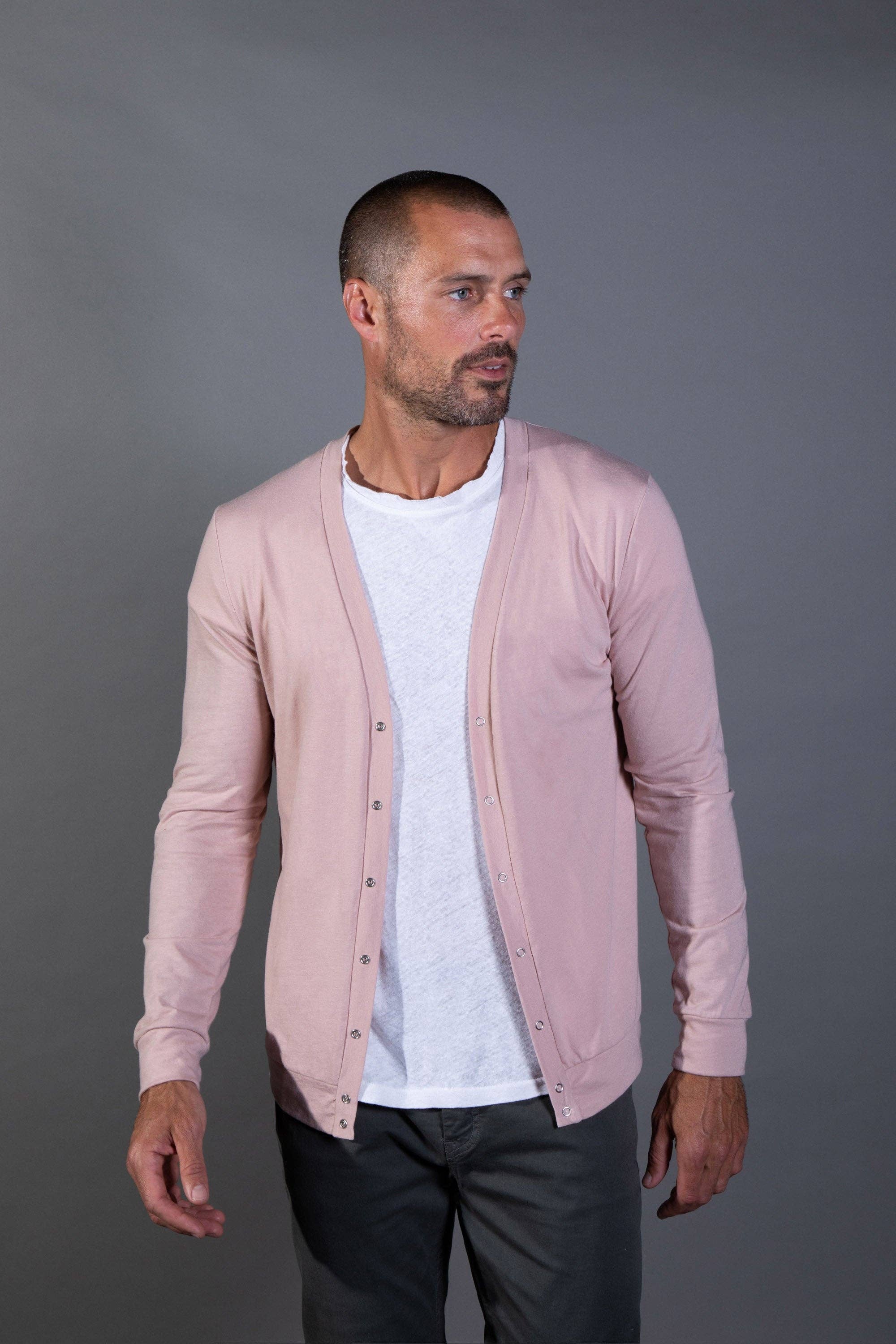 Mika Jaymes - Wholesale Cardigan - Men's - Men's Tri-Blend Cardigan Sweater28