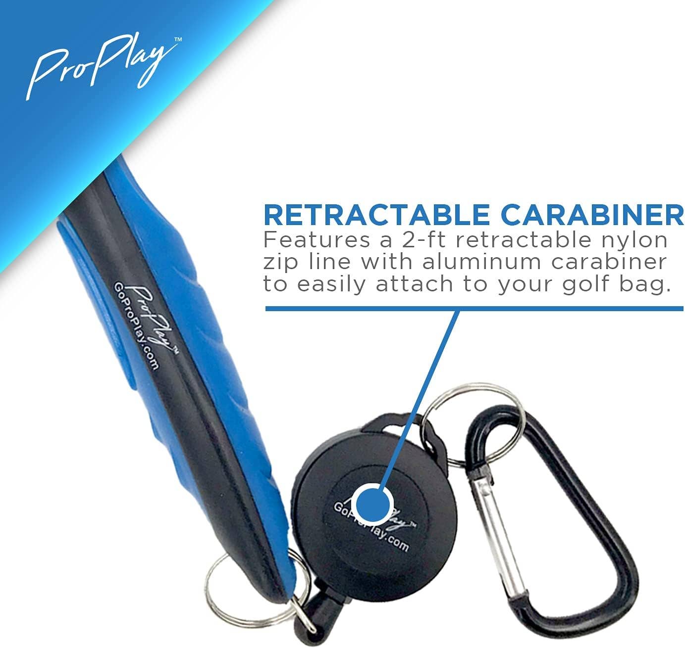 ProPlay Golf – Acessórios desportivos por atacado – Escova e Limpador de Ranhuras para Taco de Golfe4