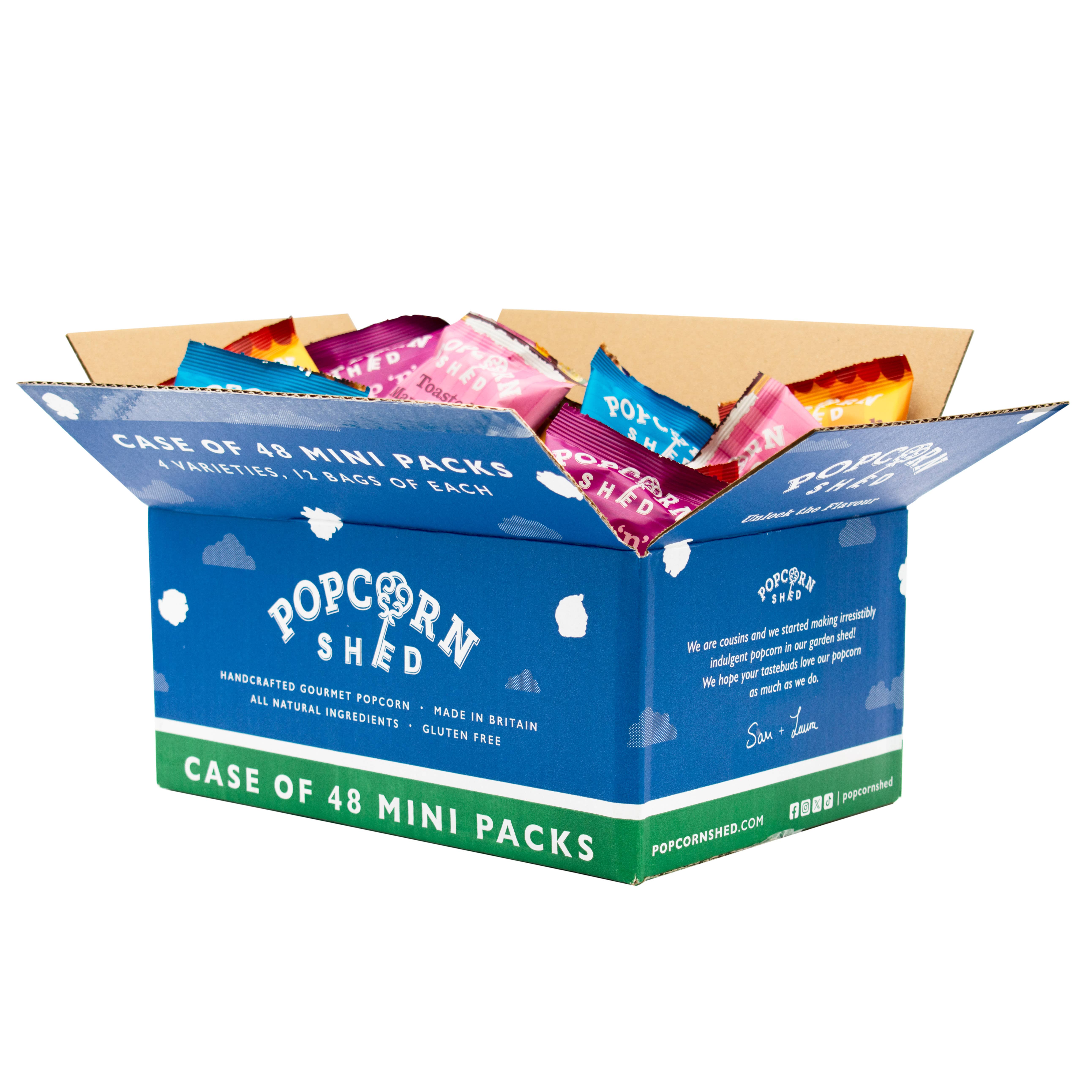 Popcorn Shed - Wholesale Popcorn - Gourmet Popcorn Mini Bags1