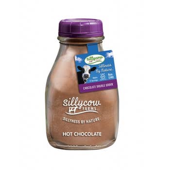 Silly Cow Farms Sampler Pack of Hot Chocolate 16.9oz Glass Jar