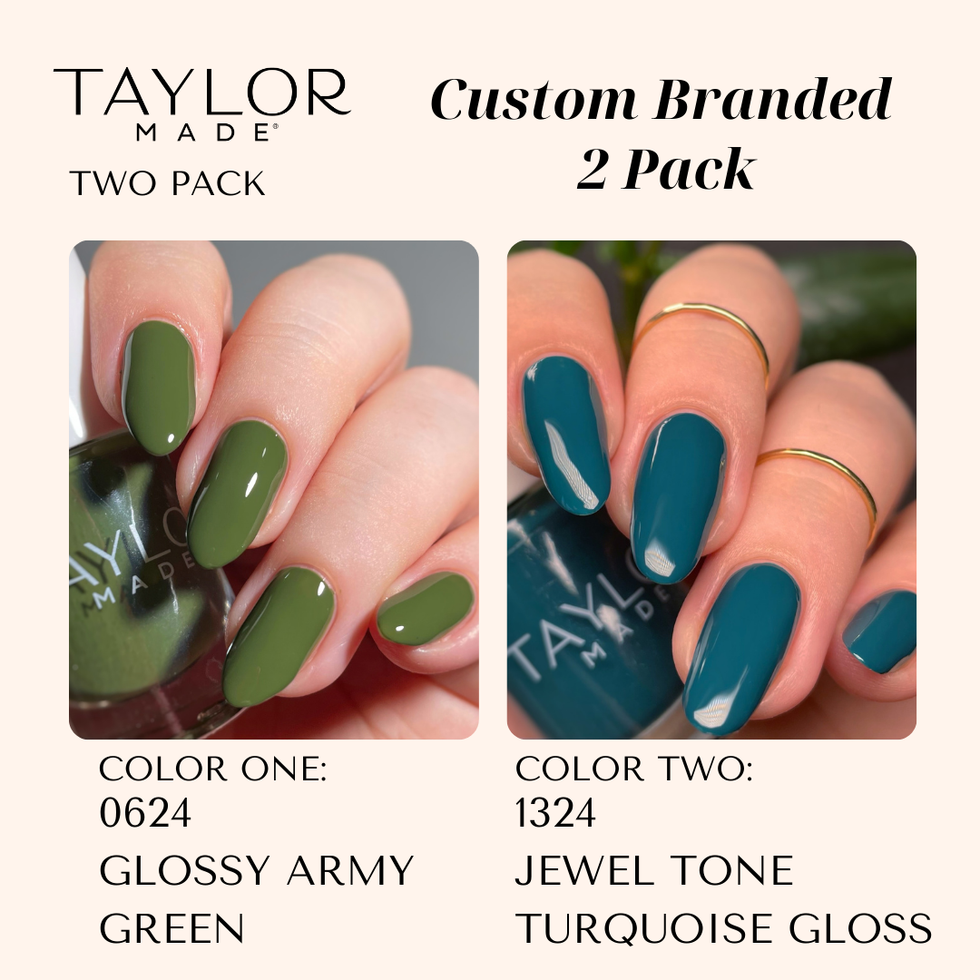 Taylor Made Polish – wholesale Nail polish – Custom Nail Polish: 2 Pack Long-wearing + Vegan + Non-toxic94