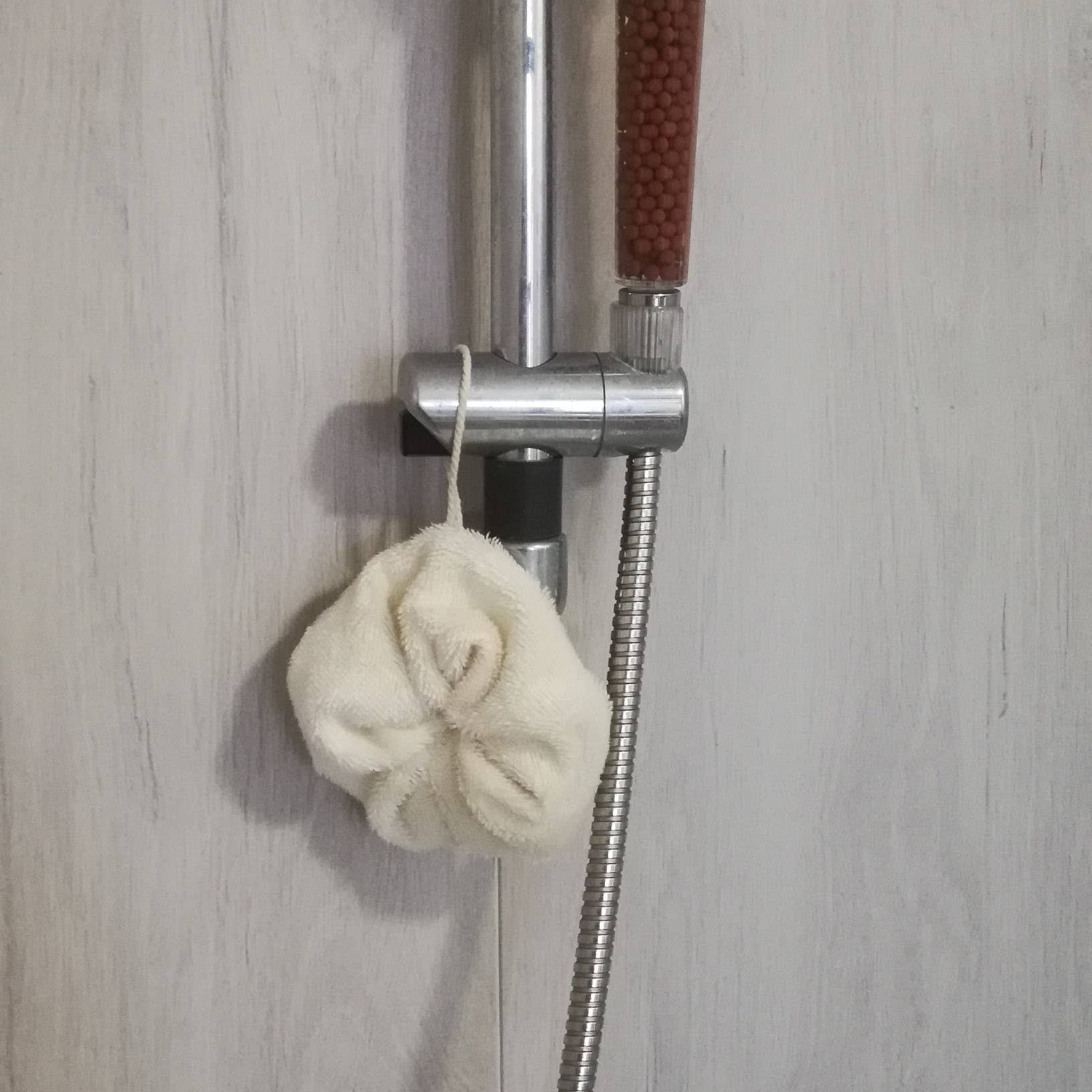 Maison Alice – Puff/esponja de banho por atacado – esponja de chuveiro de bambu natural8