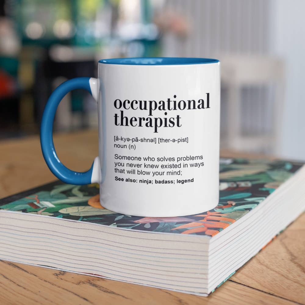 Disrupted Industries - Wholesale Coffee mug - Occupational Therapist Dictionary Mug