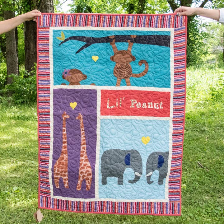 Amani ya Juu - Wholesale Quilt - Kids & Baby - Loving Safari Baby Quilt