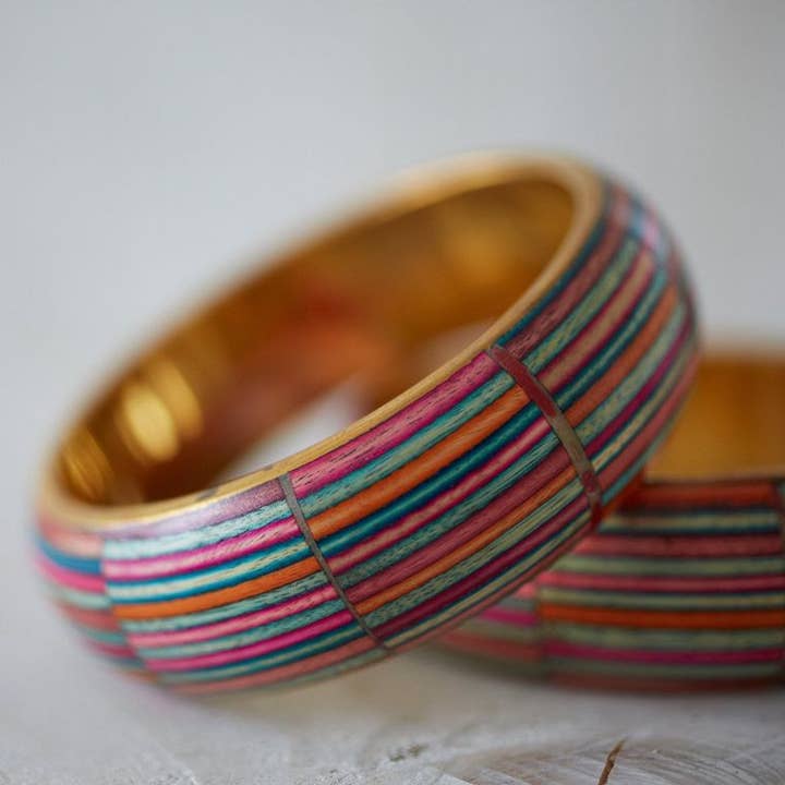 Dhari Multicolored Bangles - Handmade for wholesale by The Paper High Gift Company Limited