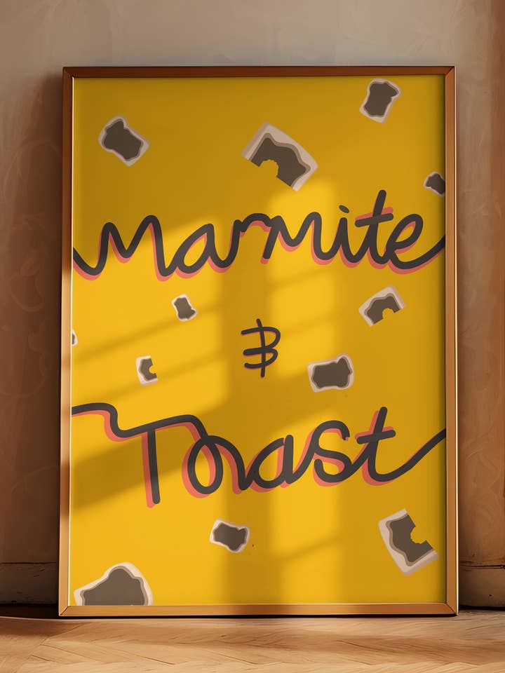 Art Print – Marmite | Abstract Minimalist Wall Art for wholesale by Nono Problemo