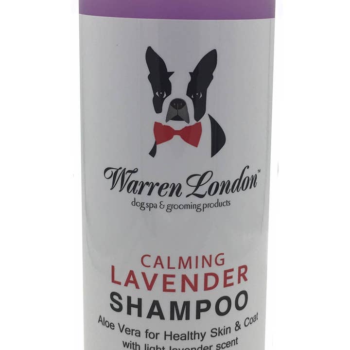 Shampoo: kalmerende lavendel - 2 maten voor wholesale door Warren London Dog Products
