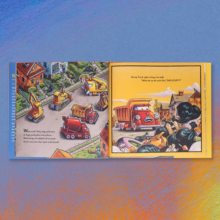 Chronicle Books - Wholesale Preschool Book (3-5) - Construction Site: Garbage Crew to the Rescue!10
