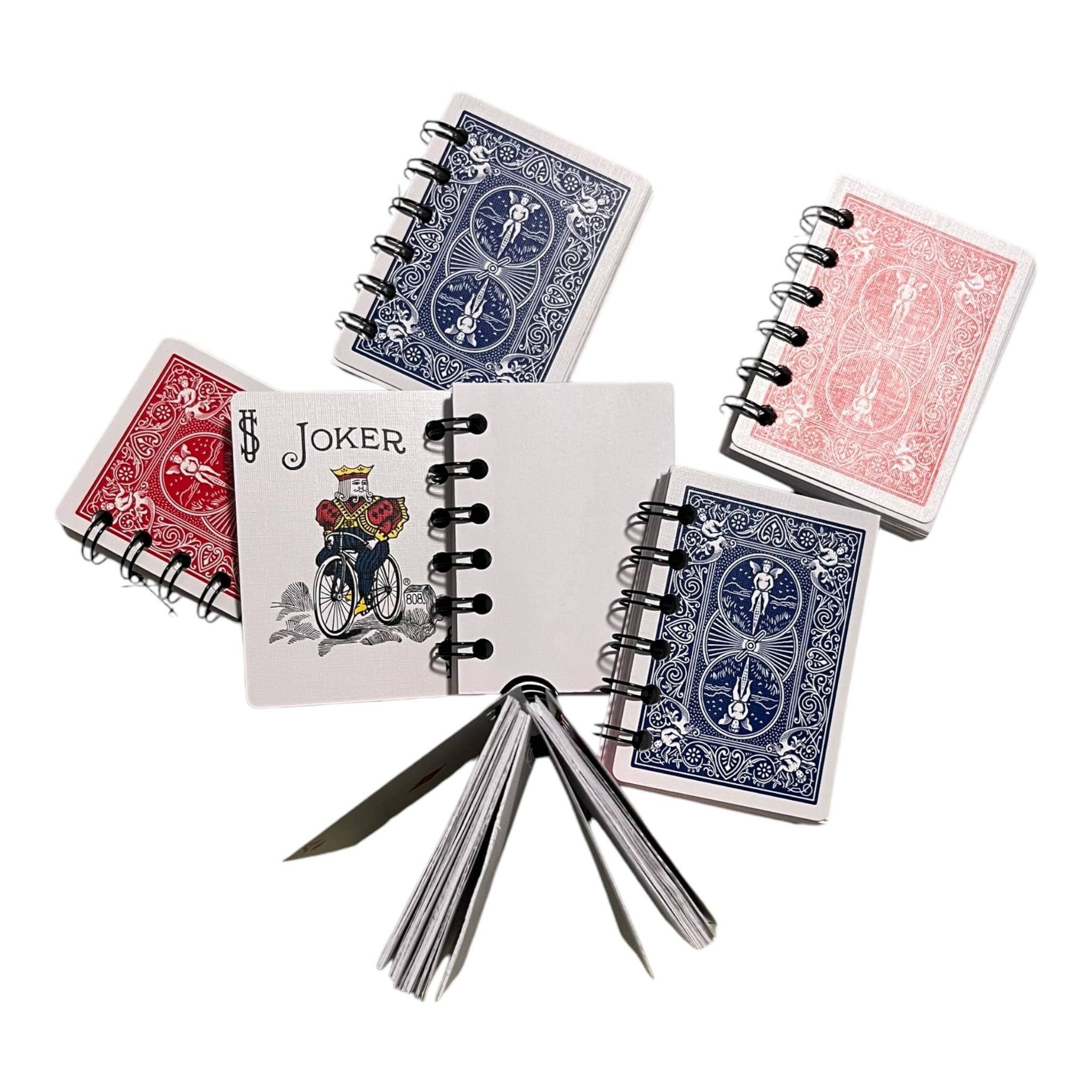 StuckOnU Art - Wholesale Notebook - Playing Cards Mini Notebook, Journal, Notepad2