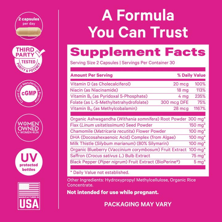 Pink Stork - Wholesale Oral Supplement/Vitamin - Cortisol Complex1