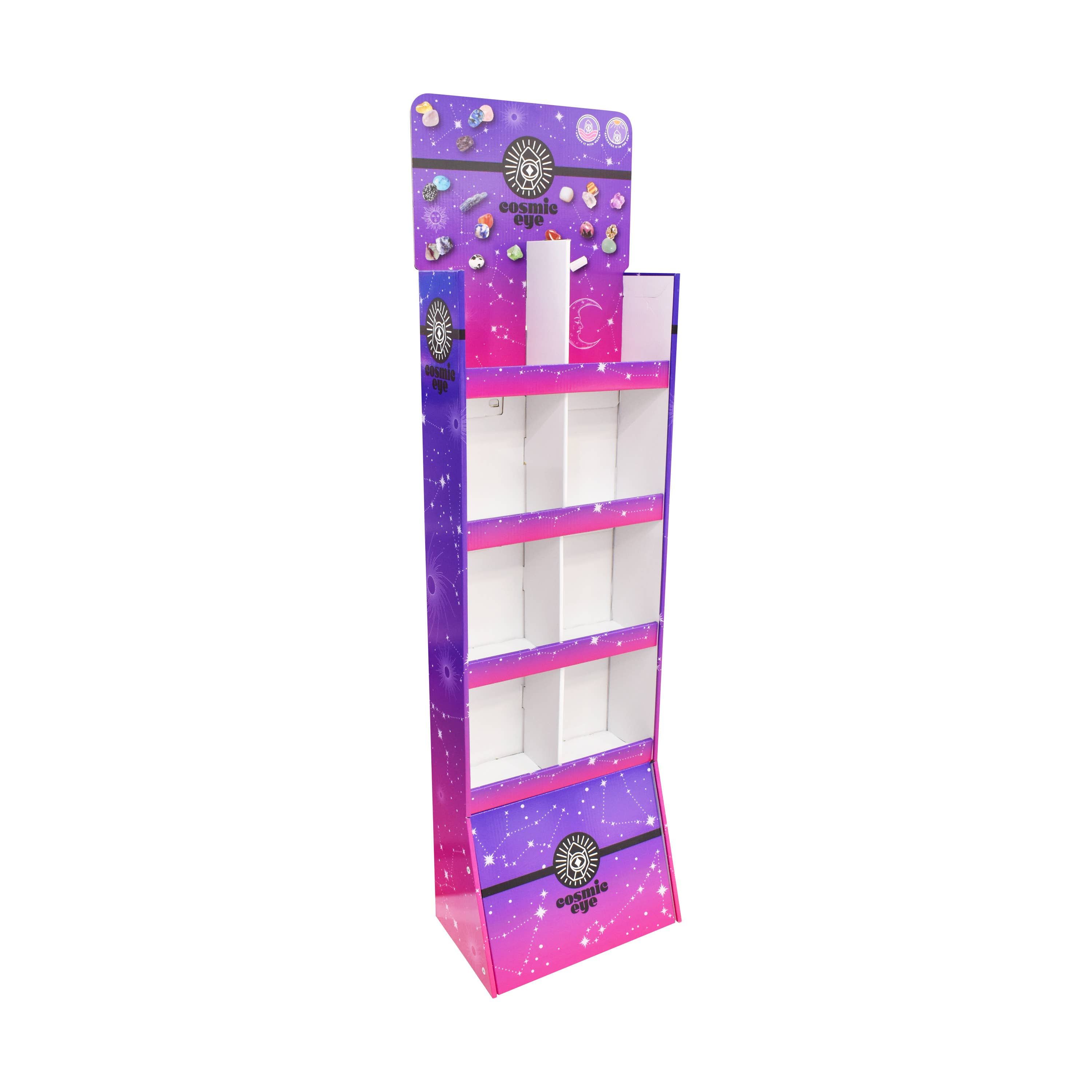 Takecare - Vente Calendriers de l'avent - Présentoir vide calendrier de l'avent Cosmic Eye2