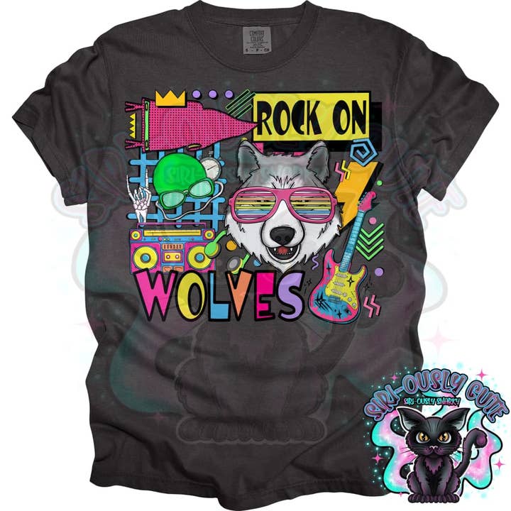 90S Rock On Wolves Swim for wholesale by Siri-Ously Cute