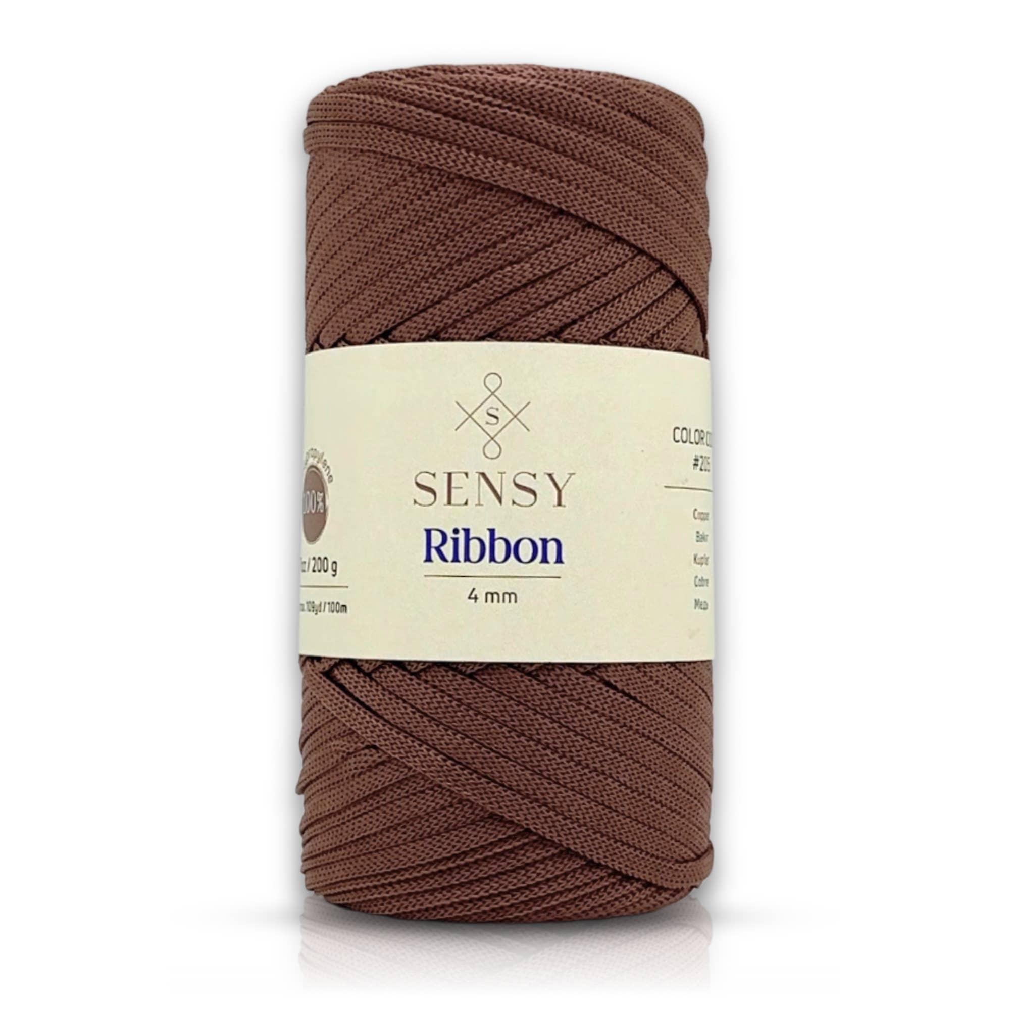 Sensy - Wholesale Craft Supplies - Sensy Premium 4mm - 109 Yards 100% Polyester Macrame Ribbon6