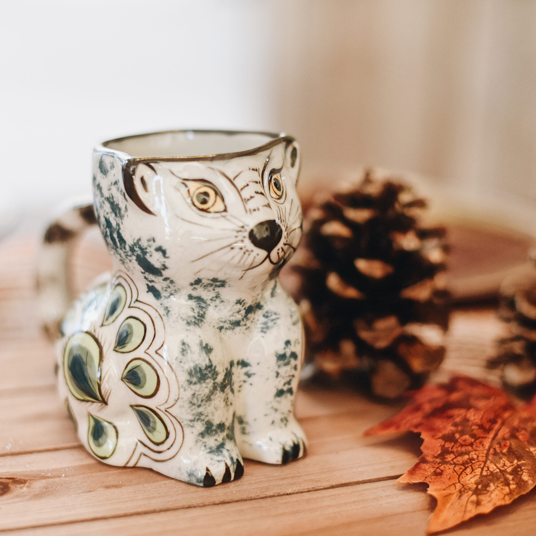 Upavim Crafts - Wholesale Coffee Mug - Stoneware Kitty Mug2