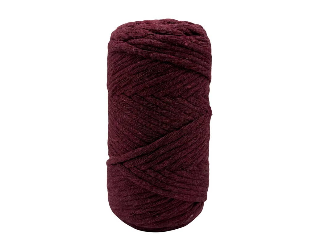 Grandbazaar24 – Großhandel Garn – Baumwoll-Makramee-Garn – Gedreht (4-5mm, 100% Baumwolle)2