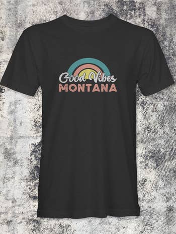 Good Vibes COLORADO Crew Neck Tee | Faire.com
