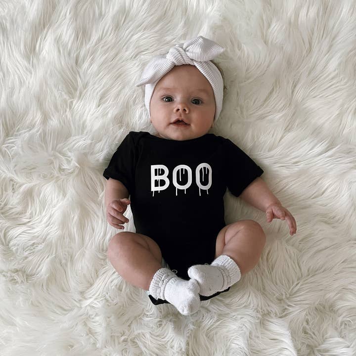 Boo Halloween Onesie for wholesale by Shop catvonle