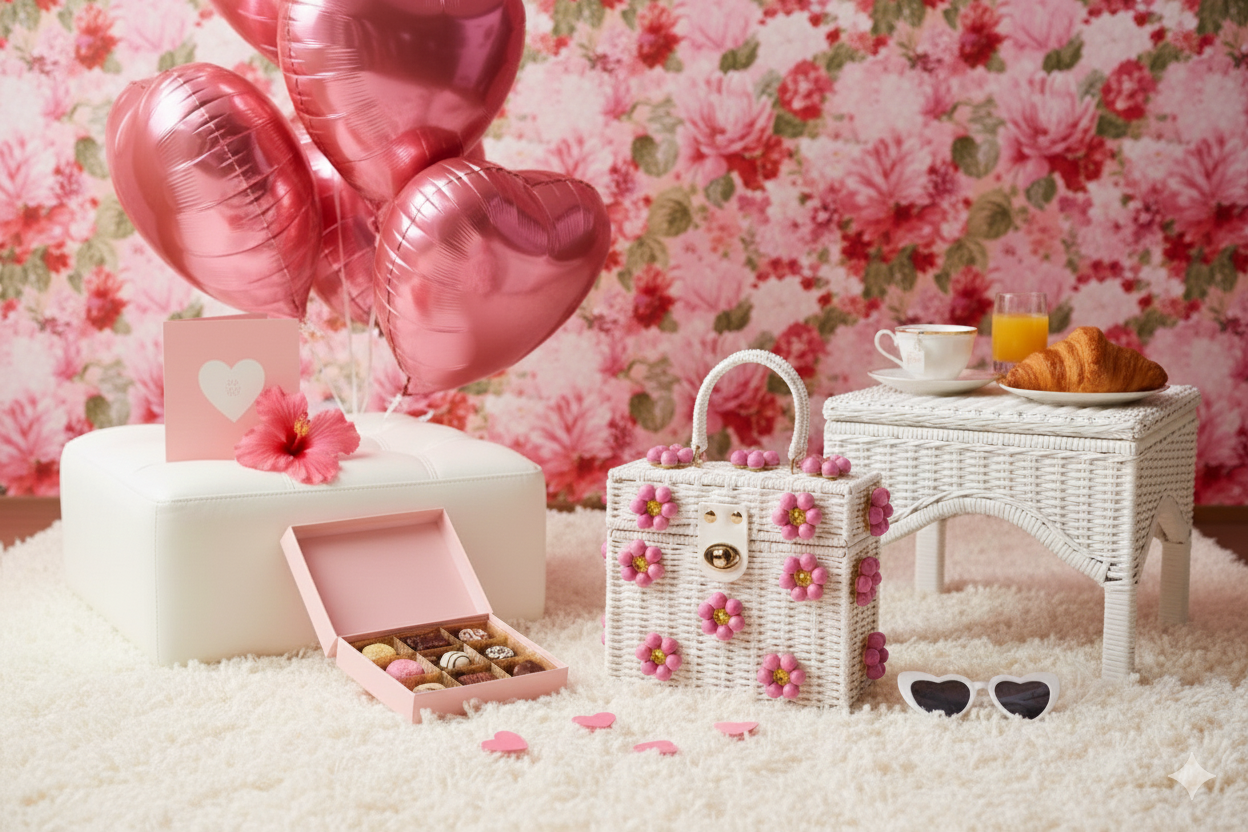 By Jenna Lee - Wholesale Top Handle Bag - Women's - Wicker Bucket Daisy Flower Purse27