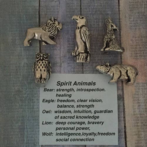 Basic Spirit – Großhandel Dekofigur – Spirit Tier (5 St.) In Box verpackt1