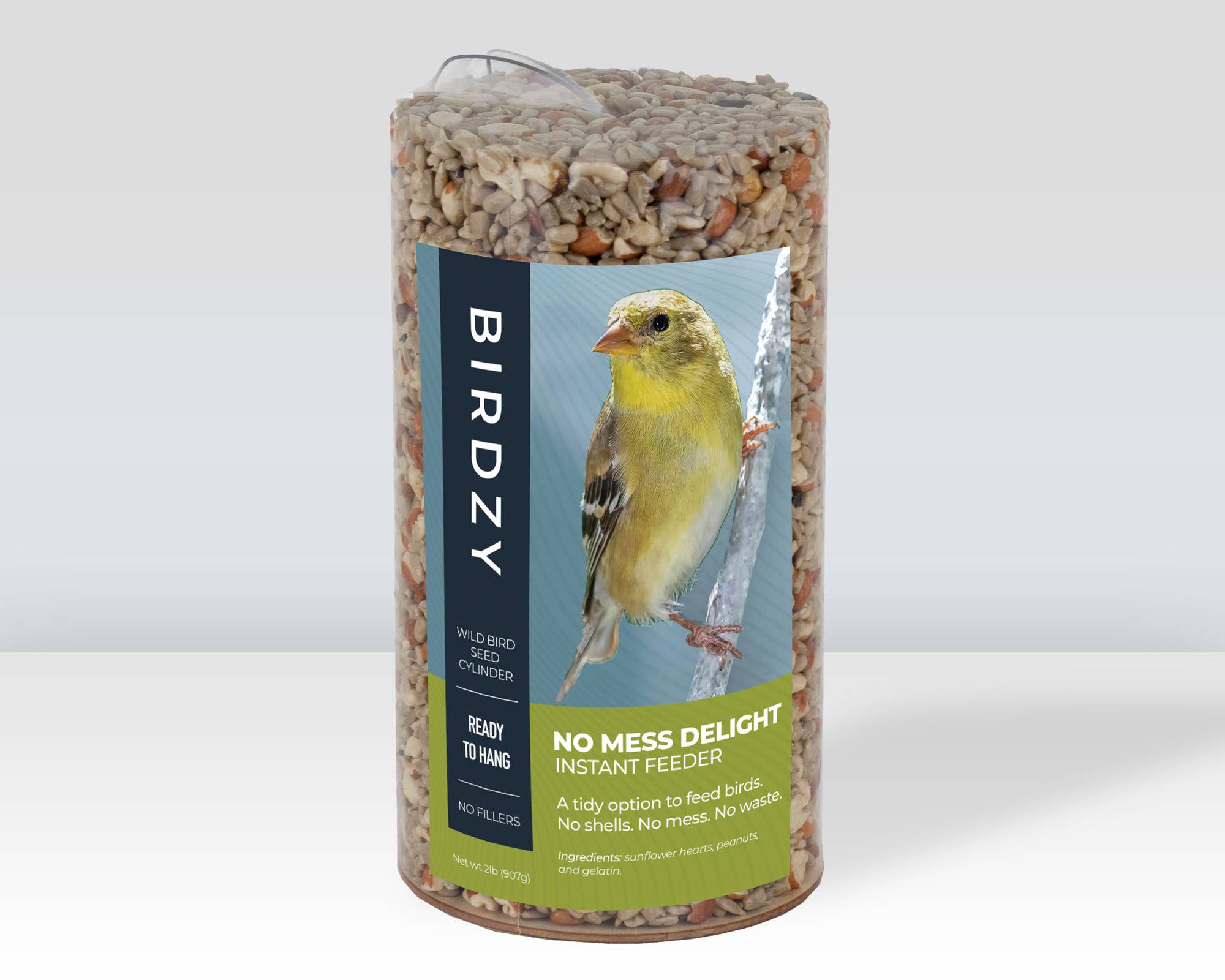 Birdzy - Wholesale Bird Feeder - No-Mess Delight Seed Cylinder