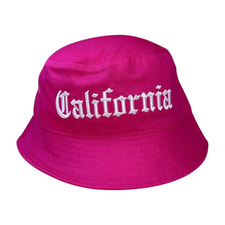 Burzip collection - Wholesale Bucket Hat - Unisex - Bucket-DZ-CALI Embroidery 12PCS/DZ HBC6