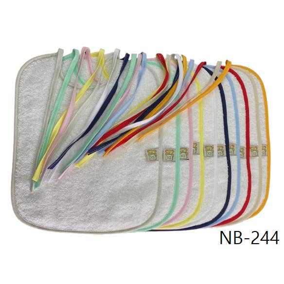 Pack of 10 Bibs 100% Cotton for wholesale by Noty Baby