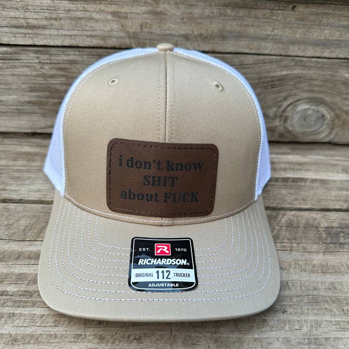 Designed To Flaunt - Wholesale Trucker Hat - Men's - I Don't Know "S" About "F" Men's Richardson 112 Trucker Hat4