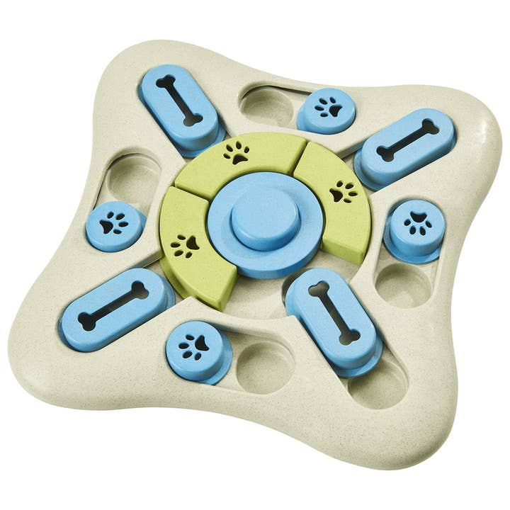 King Wholesale Pet Goods - Wholesale Pet Toy - Dog - ETHICAL/SPOT Seek-A-Treat Slide N Turn Puzzle