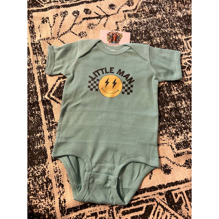 The Branded Blue Roan - Wholesale Bodysuit (Non-Footed) - Baby - Baby Boy Collection Kids Onesie3