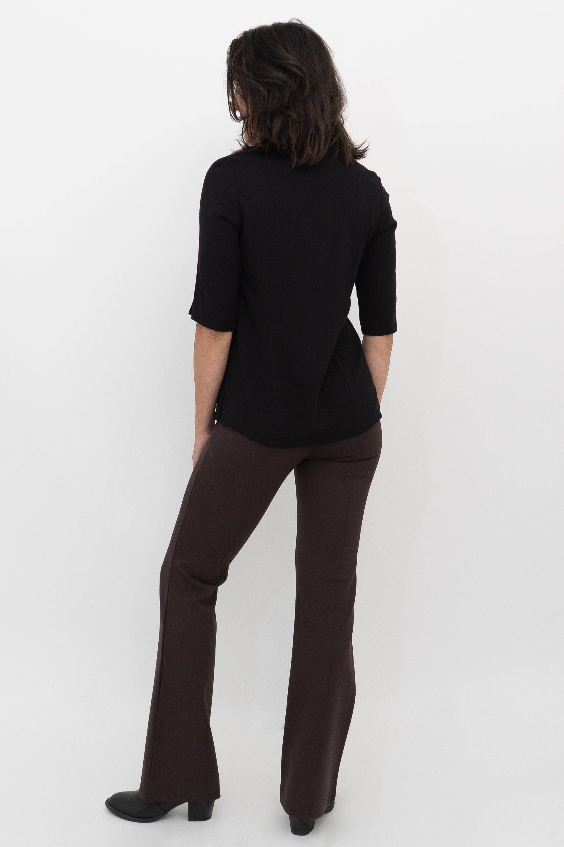Blue Sky Clothing Co LLC - Wholesale Pants - Women's - Daya Pant, Coffee, Modal3
