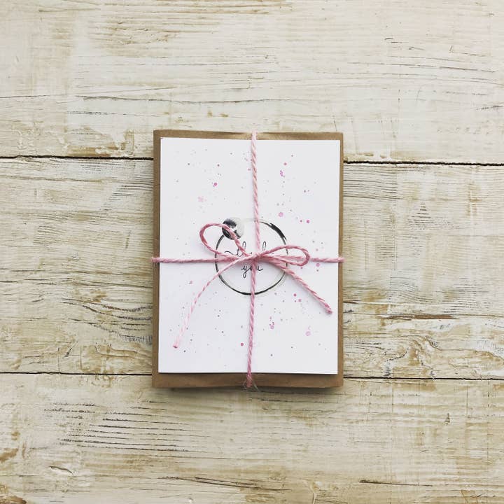 Girl Baby Shower Card Set of 10 for wholesale by kcm studio, ink.