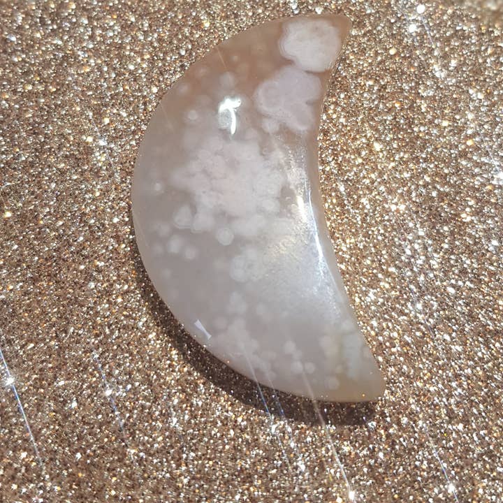 Luz das Pedras Naturais - Wholesale Spiritual Stone/Crystal - Agate Flower Moon1