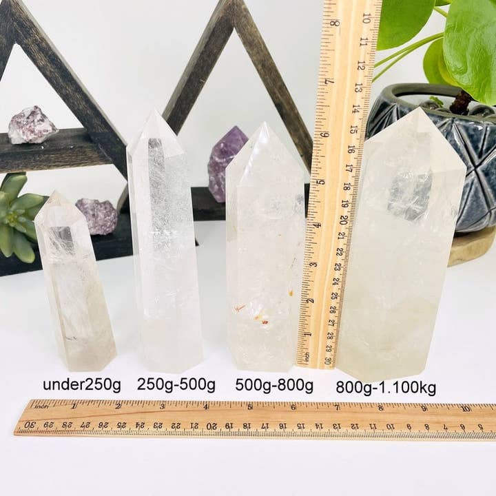 Rock Paradise - Wholesale Spiritual stone/crystal - Crystal Quartz Tower - By Weight -6