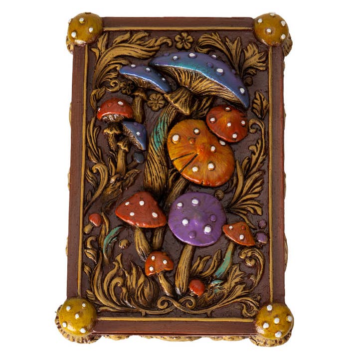 Toadstool Mushroom Tarot Box for wholesale by Pacific Trading