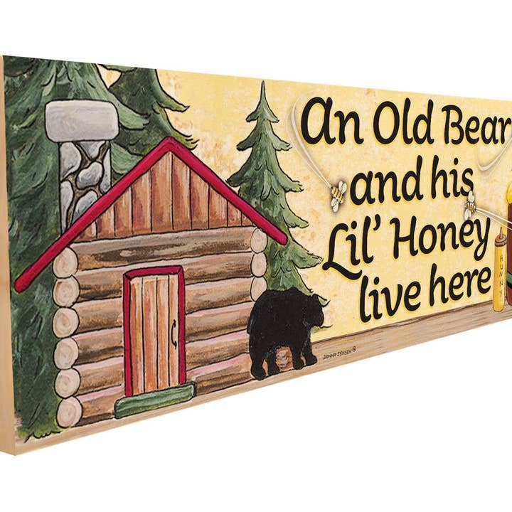 Old Bear and his Lil' Honey. for wholesale by Sawyers Mill, Inc.