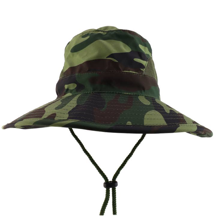 Trendy Apparel Shop - Wholesale Bucket hat – Unisex - Oversized Summer Shade Wide Brim Mesh Bucket Hat4