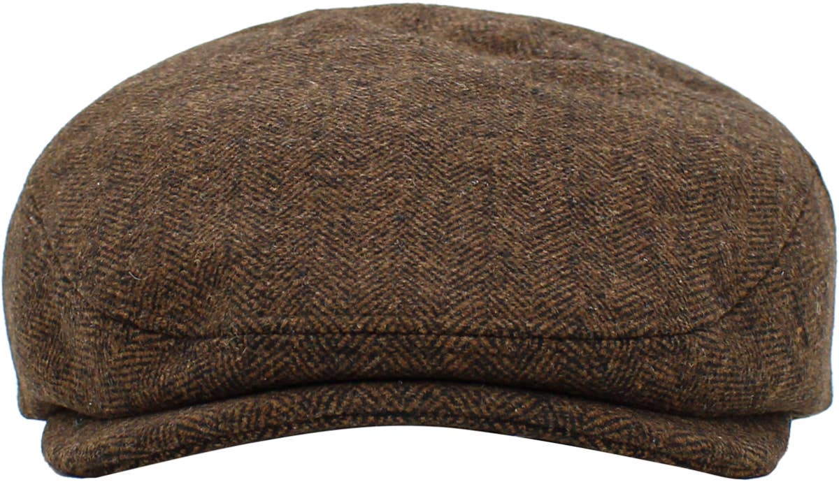 KBETHOS - Wholesale Newsboy/Schoolboy Hat - Men's - Solid Wool Blend Ivy2