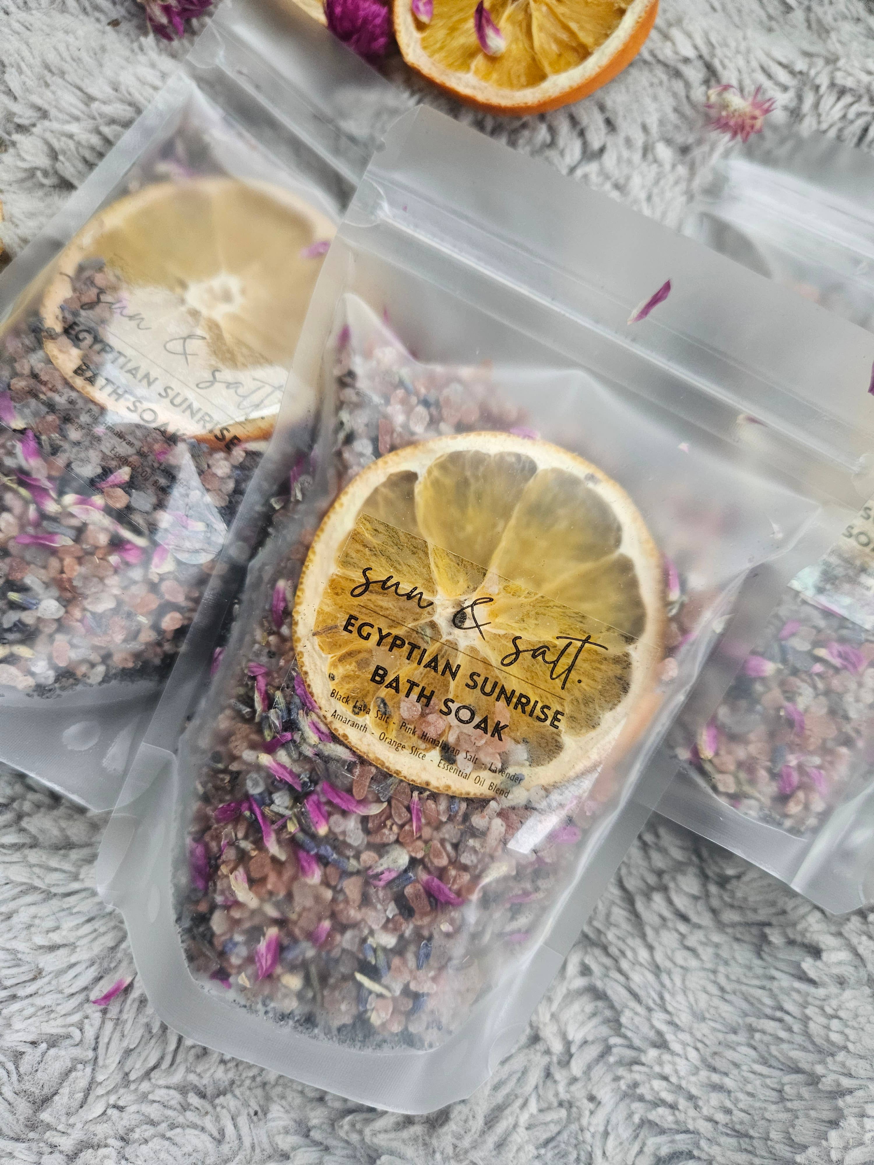 Lux&Lou - Wholesale Bath soak/milk - Egyptian Sunrise Bath Soak - Natural Bath Salt2