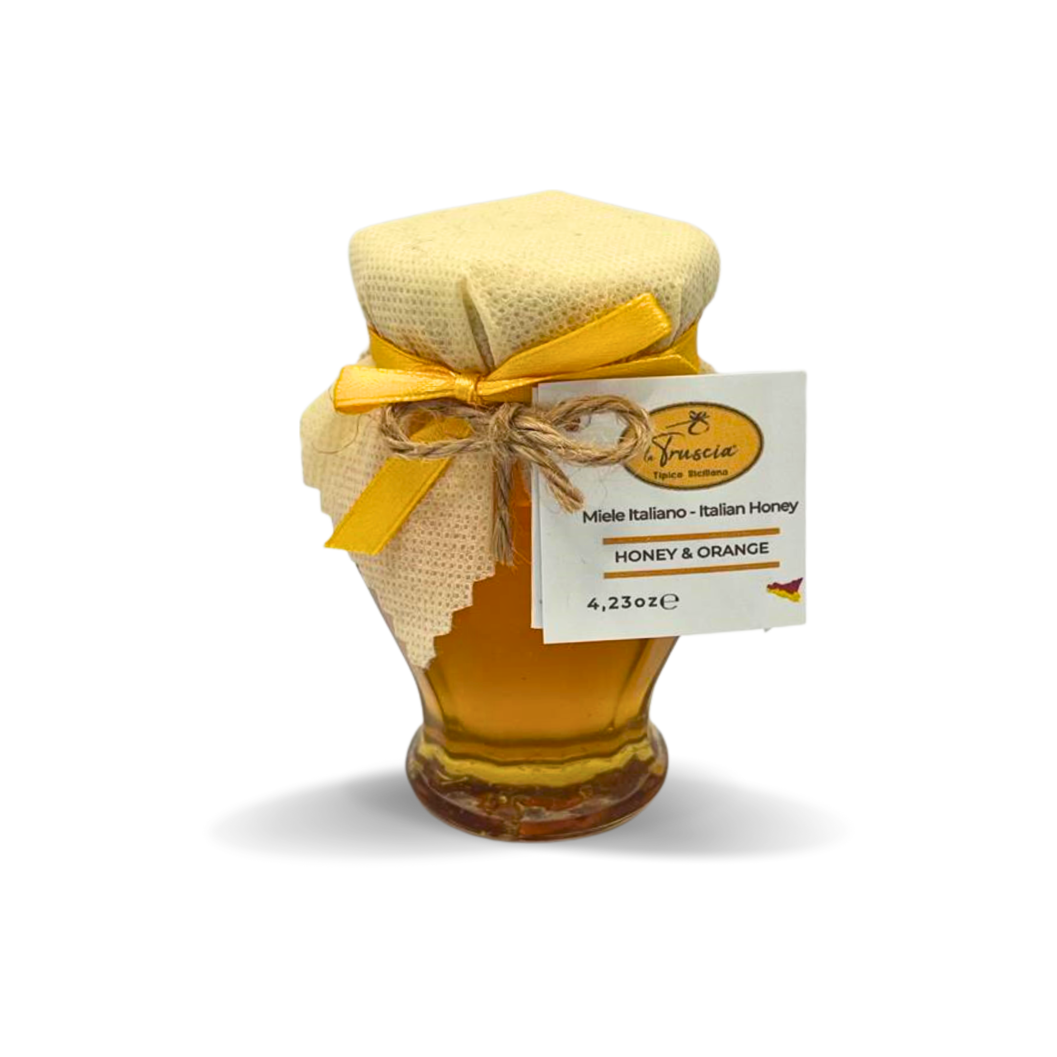 La Truscia Tipico Siciliano – Großhandel Honig – Honig & Sizilianische Orange 120g1