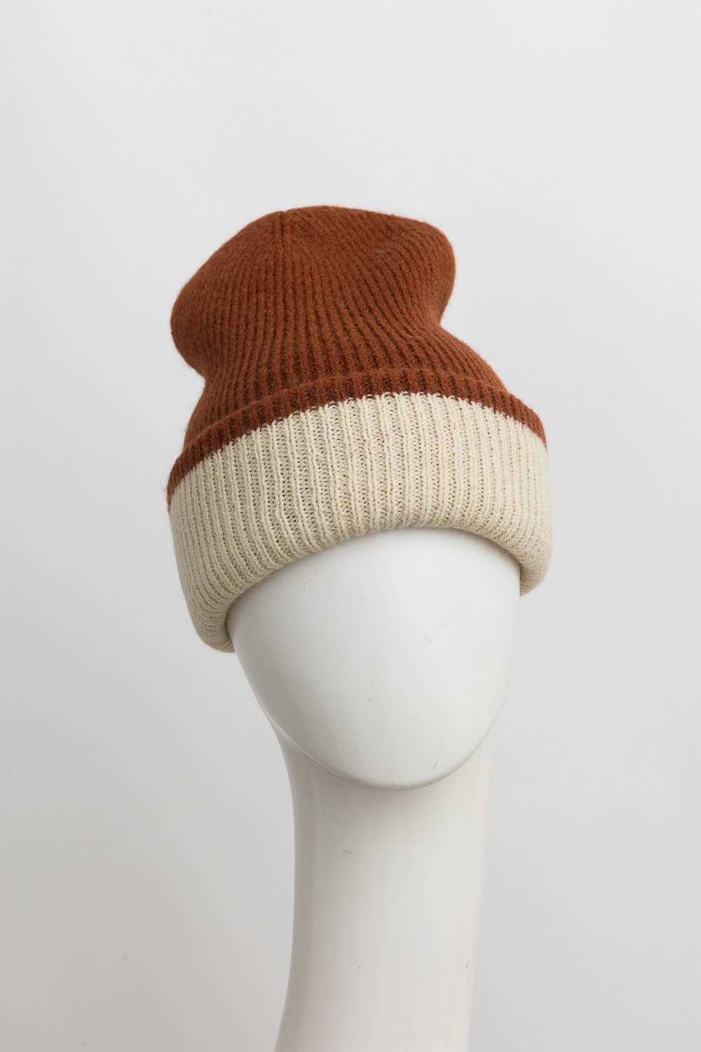 Leto Accessories - Wholesale Beanie - Women's - Basic Knit Two Tone Beanie - 4 Cute Colors0