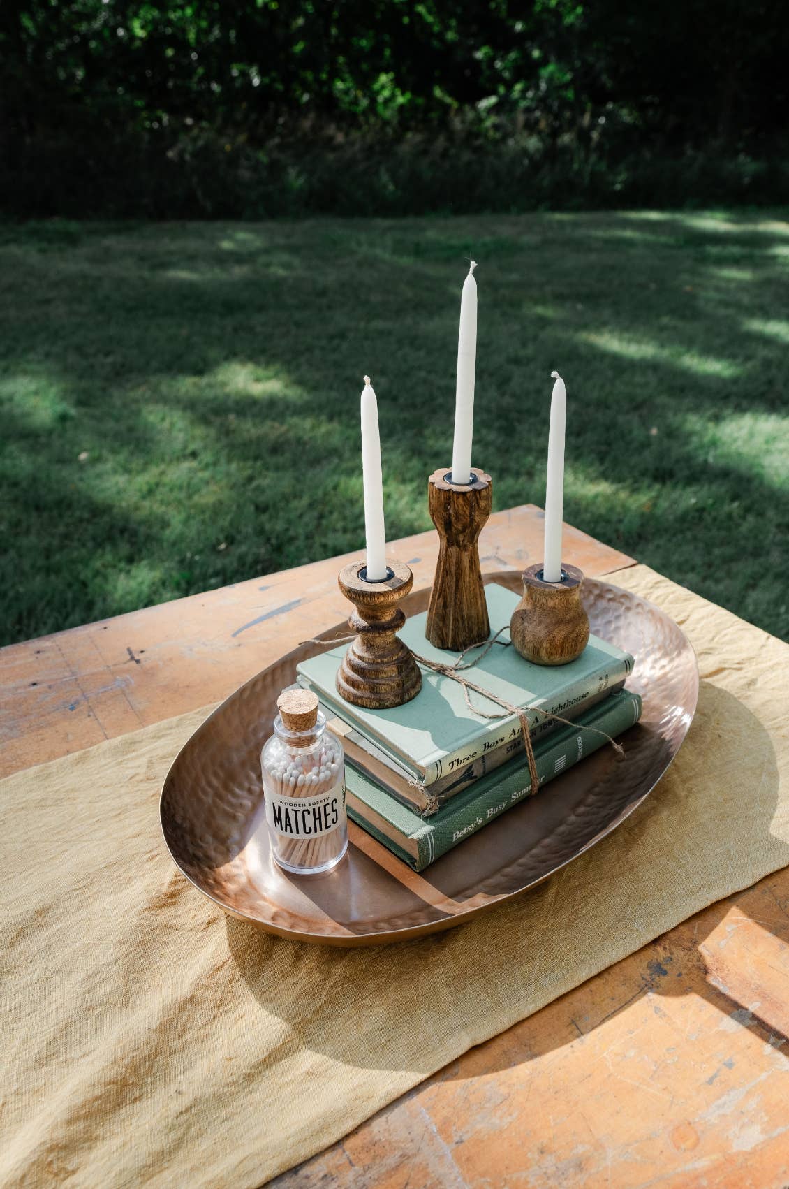 Made Market Co. - Wholesale Candle holder - Dual Skinny & Standard Taper Candle Holders. Set of 3